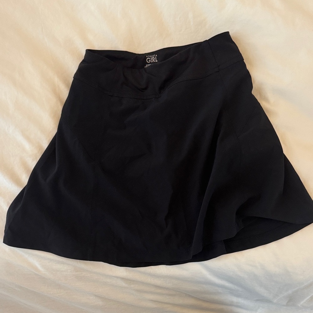Athleta Girl Black Skort (small/7)